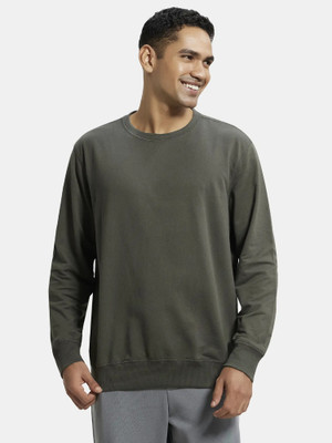 JOCKEY Full Sleeve Solid Men Sweatshirt
