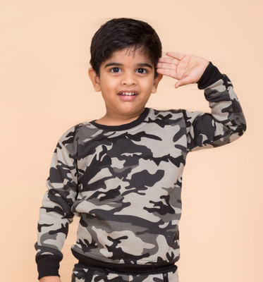 TINY TOON Full Sleeve Printed Boys Sweatshirt