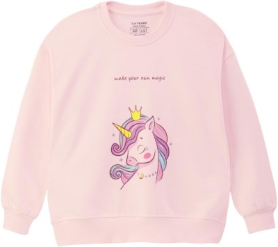 Nap Chief Full Sleeve Graphic Print Baby Girls Sweatshirt
