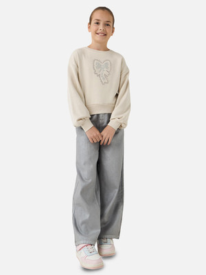 JUNIORS by Babyshop Full Sleeve Printed Girls Sweatshirt