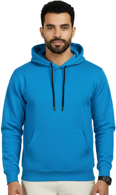 GAINELL Full Sleeve Solid Men Sweatshirt