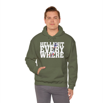 Hellknit Full Sleeve Printed Men Sweatshirt