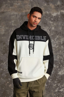 Bonkers Corner Full Sleeve Self Design Men Sweatshirt