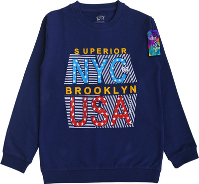 minicult Full Sleeve Graphic Print Boys & Girls Sweatshirt