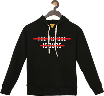 instafab Full Sleeve Graphic Print Boys Reversible Sweatshirt