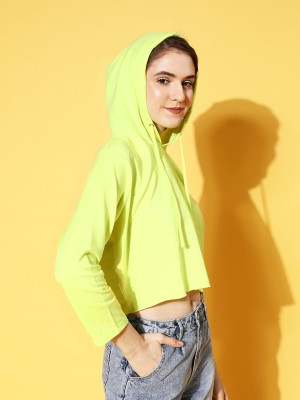 SASSAFRAS 3/4th Sleeve Solid Women Sweatshirt