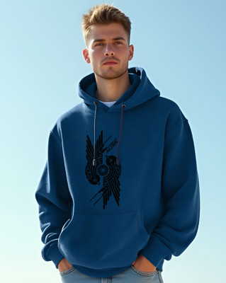 AOOSH Full Sleeve Printed Men Sweatshirt