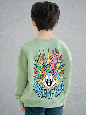 Kintu Parantu Full Sleeve Printed Boys Sweatshirt