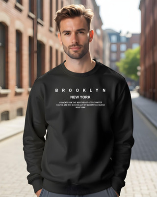 flyind Full Sleeve Printed Men Sweatshirt