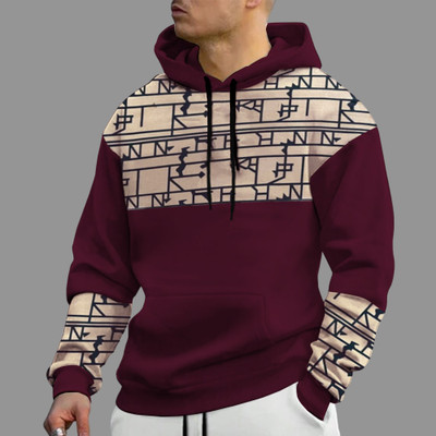 MYEONN Full Sleeve Printed Men Sweatshirt