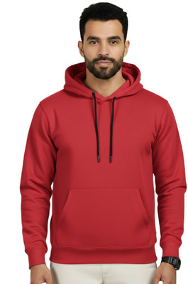 GAINELL Full Sleeve Solid Men Sweatshirt