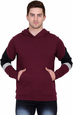 Styvibe Full Sleeve Solid Men Sweatshirt