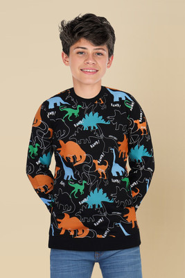 Allen Solly Full Sleeve Printed Boys Sweatshirt