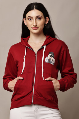 1stLov Full Sleeve Graphic Print Women Sweatshirt