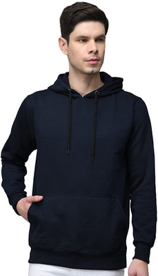 Galatea Full Sleeve Solid Men Sweatshirt