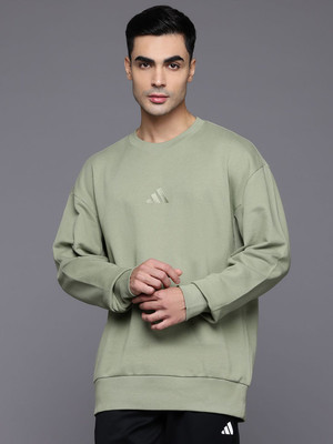 ADIDAS Full Sleeve Solid Men Sweatshirt