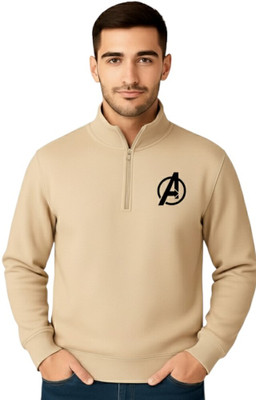 athro Full Sleeve Printed Men Sweatshirt
