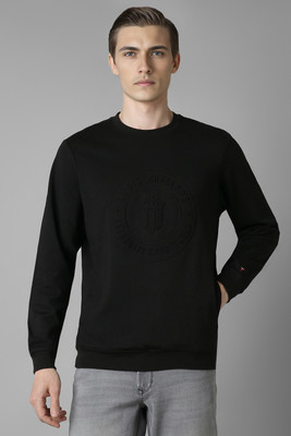 LOUIS PHILIPPE Full Sleeve Solid Men Sweatshirt