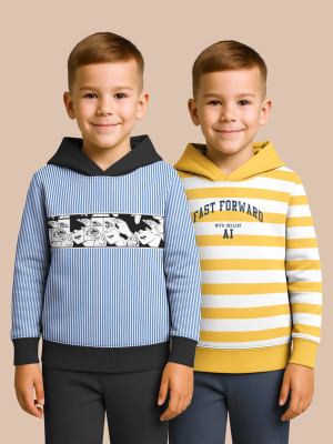 Hellcat Full Sleeve Printed Boys Sweatshirt