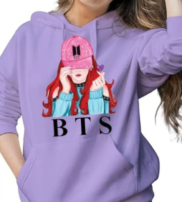 FLAXWEAR Full Sleeve Printed Women Sweatshirt