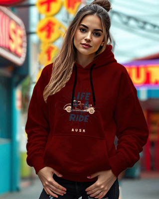 ENITOR Full Sleeve Printed Women Sweatshirt