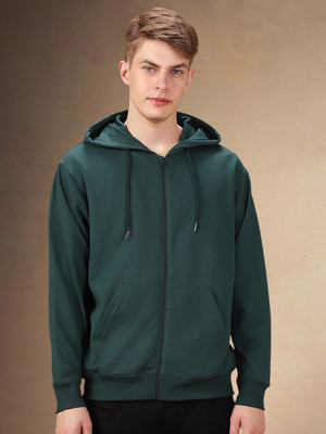 Timyka Full Sleeve Solid Men Sweatshirt