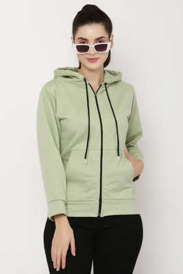 Vesture Forge Full Sleeve Solid Women Sweatshirt