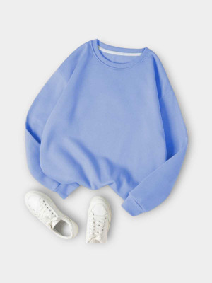 AKs fashion Full Sleeve Solid Women Sweatshirt