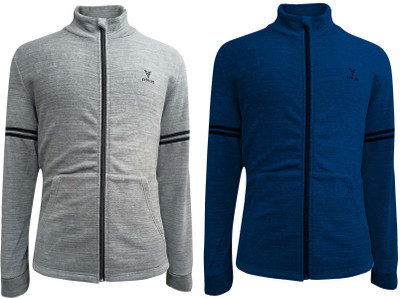 EXPLUSS Full Sleeve Solid Men Sweatshirt