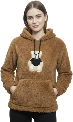 Looks United Full Sleeve Printed Women Sweatshirt