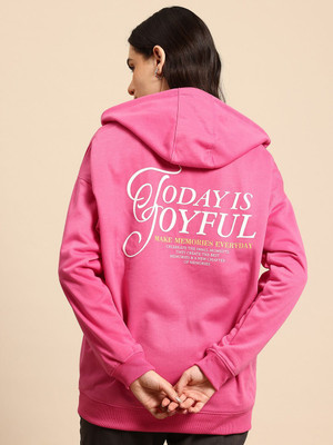 Mast & Harbour Full Sleeve Printed Women Sweatshirt