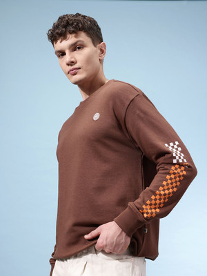Glitchez Full Sleeve Printed Men Sweatshirt