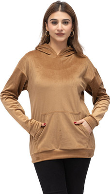 HILFIRE REGION Full Sleeve Solid Women Sweatshirt