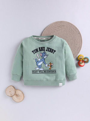 Happy Faces Full Sleeve Printed Boys Sweatshirt