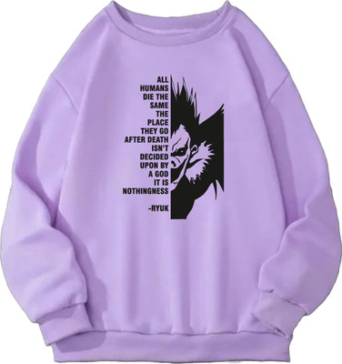 Absolute Defense Full Sleeve Graphic Print Men Sweatshirt