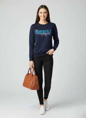 BILBURY Full Sleeve Graphic Print Women Sweatshirt