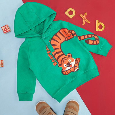 Pantaloons Baby Full Sleeve Printed Baby Boys Sweatshirt