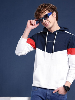 Mast & Harbour Full Sleeve Color Block Men Sweatshirt