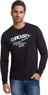 BEING HUMAN Full Sleeve Printed Men Sweatshirt