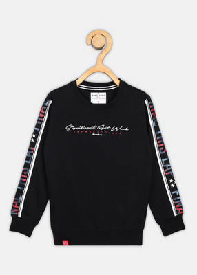 MONTE CARLO Full Sleeve Printed Boys Sweatshirt