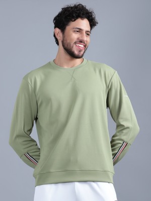 SHIV-NARESH Full Sleeve Solid Men Sweatshirt