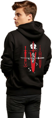 Be Crazy Full Sleeve Graphic Print Men Sweatshirt