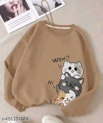 Stylezone Full Sleeve Applique Women Sweatshirt