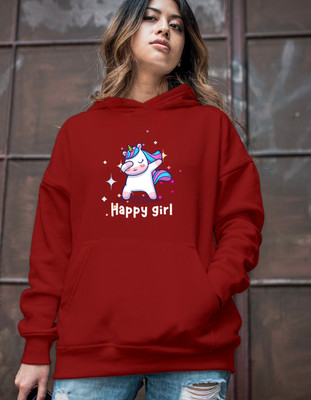 deslizar Full Sleeve Graphic Print Women Sweatshirt