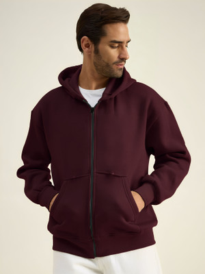 Kintu Parantu Full Sleeve Solid Men Sweatshirt