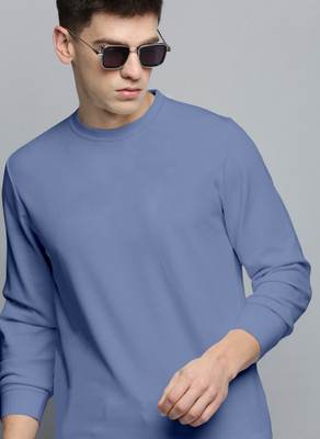 METRONAUT Full Sleeve Solid Men Sweatshirt