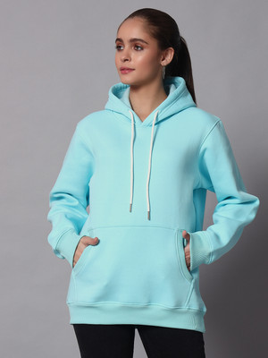 OBAAN Full Sleeve Solid Women Sweatshirt