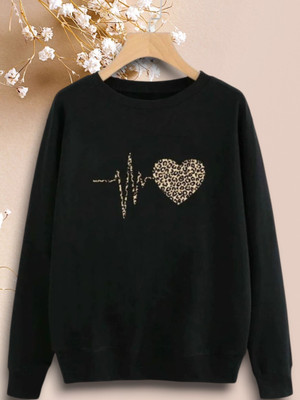 Draxstar Premi Full Sleeve Printed Women Sweatshirt