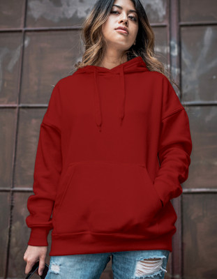 deslizar Full Sleeve Solid Women Sweatshirt