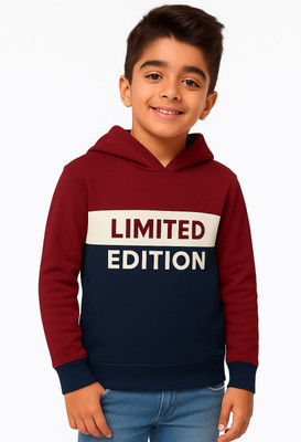 Billyball Full Sleeve Solid Boys & Girls Sweatshirt
